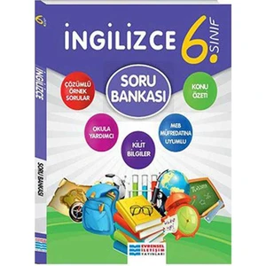 Evrensel İletişim Yayınları   6.Sınıf  İngilizce Konu Özetli Soru Bankası