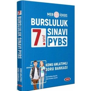 Editör Yayınları Data 7. Sınıf PYBS Konu Anlatımlı Soru Bankası