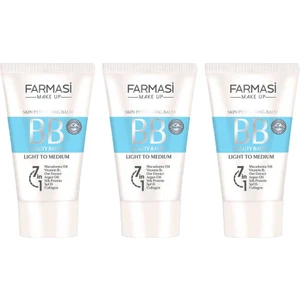 Bb Krem Açıktan Ortaya Light To Medium 50 Ml. * 3 Adet