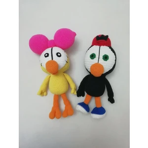 Oyuncak Park Limon ile Zeytin Amigurumi Organik Oyuncak