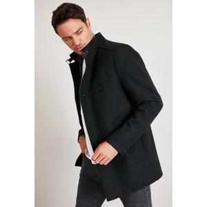 Slim Fit Pamuklu Kaşe KABAN Erkek KABAN 5841012