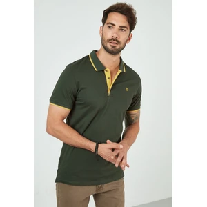 % 100 Pamuk Düğmeli Polo T Shirt Erkek Polo 5902118