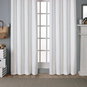 Pierre Cardin Atlas Saten Güneşlik Perde Beyaz