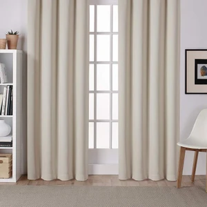 Pierre Cardin Atlas Saten Güneşlik Perde Krem