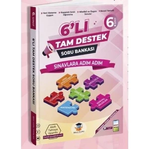 Zeka Küpü 6. Sınıf 6'lı Tam Destek Tüm Dersler Soru Bankası