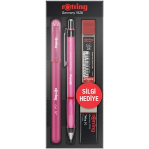 Rotring Visuclick + Jel Okul Seti 0.7 mm Pembe