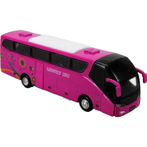 Maxx Wheels Sesli ve Işıklı Otobüs 19 Cm. - Pembe