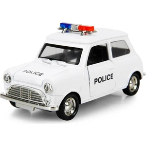 Maxx Wheels Işıklı Klasik Polis Model Arabalar 11 Cm. - Beyaz