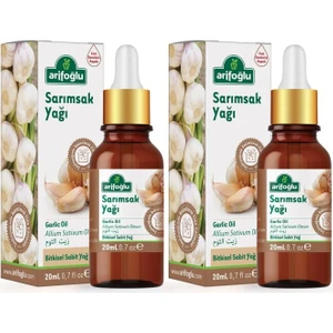 Sarımsak Yağı 20 ml 2 'li Set