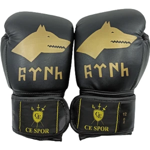 Ce Spor Göktürk Boks ve Kick Boks Eldiveni Siyah