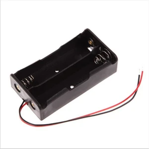 İkili 2 Li 18650 Pil Yuvası Kablolu Tutucu 7.4V Pil Şarj Kutusu