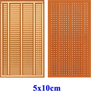 5X10CM Pertinaks Delikli Plaket Tek Yüzlü Pcb Proto Pcb Prototip Elektronik Devre Deney Kartı Pcb