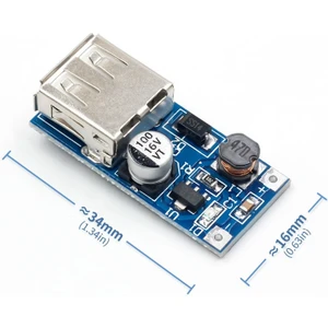 Dc 0.9V-5V 5V Dc Usb Boost Stepup Voltaj Yükseltici Güç Kaynağı