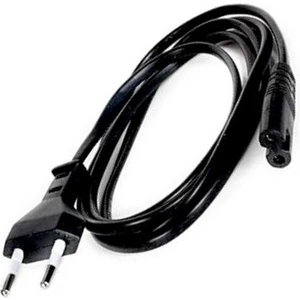 BoblovTeyp Işıldak Fişi C8 Power Güç Kablosu 1.5 Metre 2x0.75