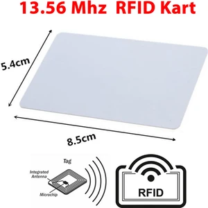 13.56Mhz RFID Manyetik Kart Proximity Göstergeç Kart 13.56 Mhz Kapı Geçiş Personel Takip