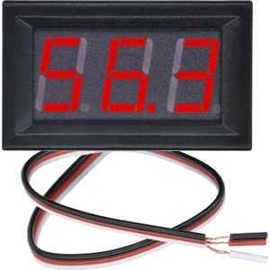 0.56 Inch Dc 0-30V Digital Kırmızı Voltmetre 3 Telli Panel Tip
