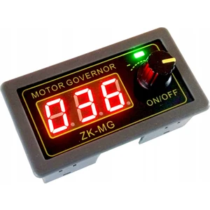 Zk-Mg 30V 5A Dc Motor Sürücü Pwm Hız Kontrol Panel Tip Kutu %0-100 Hız Ayarı Soft Start LED Şerit