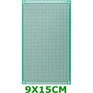 9X15CM 54X34 Proto Pcb Pertenaks Elektronik Devre Prototip Deney Kartı Fr4 Delikli Plaket