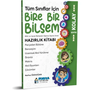 Forza Yayınları Tüm Sınıflar Için Bire Bir Bilsem Hazırlık Kitabı Kolay Seviye