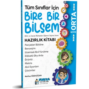Forza Yayınları Tüm Sınıflar Için Bire Bir Bilsem Hazırlık Kitabı Orta Seviye