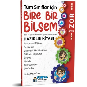 Forza Yayınları Tüm Sınıflar Için Bire Bir Bilsem Hazırlık Kitabı Zor Seviye
