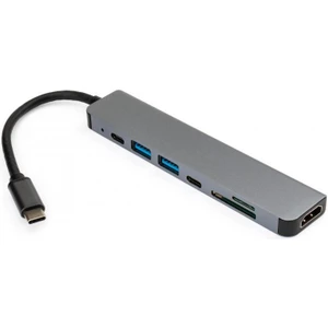 Type-C Hub 7in1 Hdmı 2x USB 3.0 Sd Tf Çevirici Adaptör