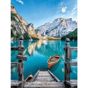 Hapy Hoby Italya Braies (Prags) Gölü Sayılarla Boyama Seti  40 x 50 cm