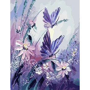 Hapy Hoby Kelebeklerin Dansı Sayılarla Boyama Seti  40 x 50 cm