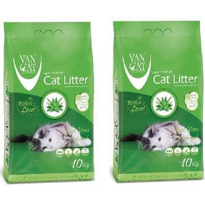 Van Cat Vancat Aloe Vera Kokulu Ince Taneli Kedi Kumu 10 kg * 2 Adet