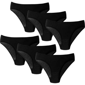 Merry Secrets Kadın Külot Likralı Penye 6'lı Premium Paket