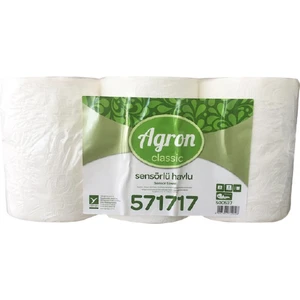 Classic Sensörlü Havlu 6'lı 21 cm