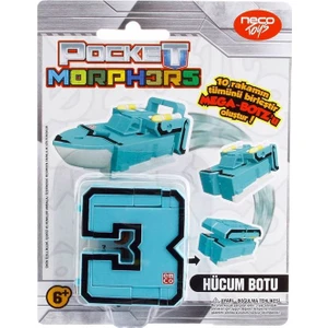 Pocket Morphers Dönüşebilen Numaralar No 3 Hücum Botu