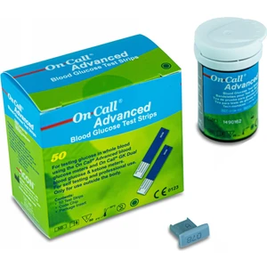 On Call Advanced Glikoz Ölçüm Stribi 200'lü (On Call Gk Dual Cihazı ile Uyumlu)