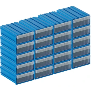 Sembol 102 Plastik Çekmeceli Kutu (20 Çekmeceli)