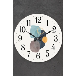 Muyika Design Muyika  Musica Bombe Gerçek Cam Sessiz Mekanizma 36CM Duvar Saati