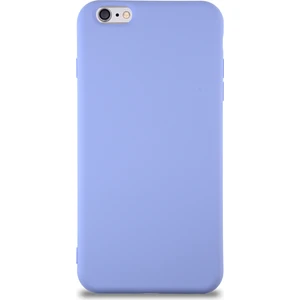 Caseart Apple iPhone 6 Plus Kapak Içi Kadife Lansman Silikon Kılıf - Lila