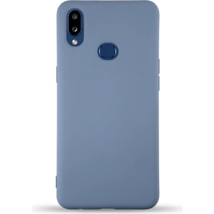 Caseart Samsung Galaxy A10S Kapak Içi Kadife Lansman Silikon Kılıf - Petrol Mavisi