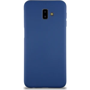 Caseart Samsung Galaxy J6 Plus Kapak Içi Kadife Lansman Silikon Kılıf - Lacivert