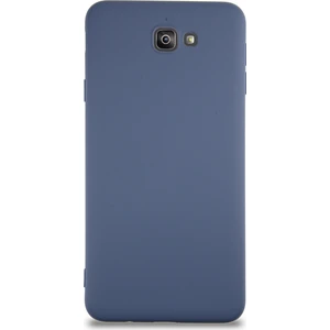 Caseart Samsung Galaxy J7 Prime Kapak Içi Kadife Lansman Silikon Kılıf - Petrol Mavisi