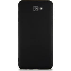 Caseart Samsung Galaxy J7 Prime 2 Kapak Içi Kadife Lansman Silikon Kılıf - Siyah