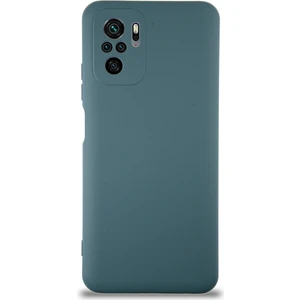 Caseart Xiaomi Redmi Note 10S Kapak Içi Kadife Kamera Korumalı Lansman Silikon Kılıf - Petrol Mavisi