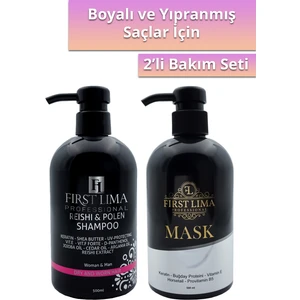 First Lima Professional Yıpranmış Saçlara Özel Bakım Şampuanı & Yoğun Bakım Maskesi