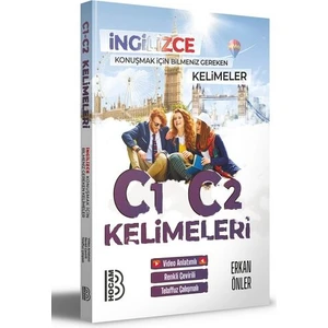 Benim Hocam Yayınları Ingilizce Konuşturan C1 C2 Kelimeleri