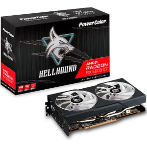 Hellhound RX6600XT 8gb 128BIT Gddr6 Ekran Kartı (Axrx 6600XT 8gbd6-3dhl/oc)
