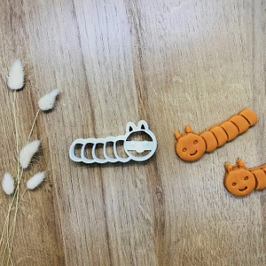 Tırtıl Kurabiye Kalıbı