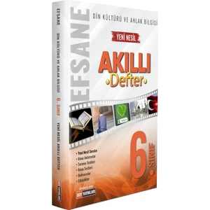 Ddy Yayınları Ddy 6.sınıf Din Kültürü ve Ahlak Bilgisi Efsane Akıllı Defter