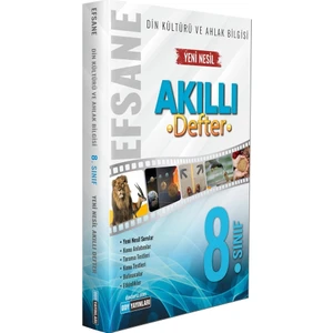 Ddy Yayınları Ddy 8.sınıf Din Kültürü ve Ahlak Bilgisi Efsane Akıllı Defter