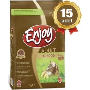 Yetişkin Kedi Maması 1 kg x 15
