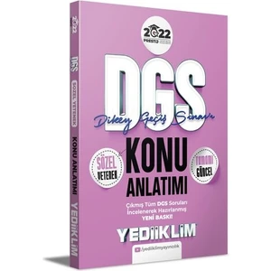 Yediiklim Yayınları ALES 2022 Sözel Yetenek Konu Anlatımı