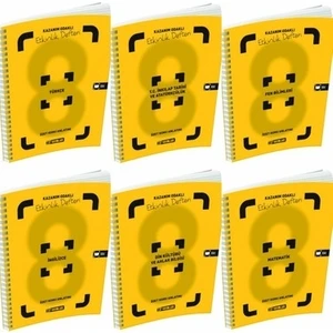 Hız Yayınları 8. Sınıf Özet Konu Etkinlik Defter Kitabı -6 Kitap